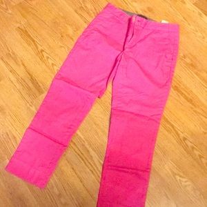 Fun lipstick pink BR capris